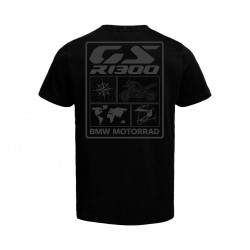 BMW Motorrad T-Shirt  GS Adventure Ανδρικό Μαύρο T-Shirt / Μπλούζες
